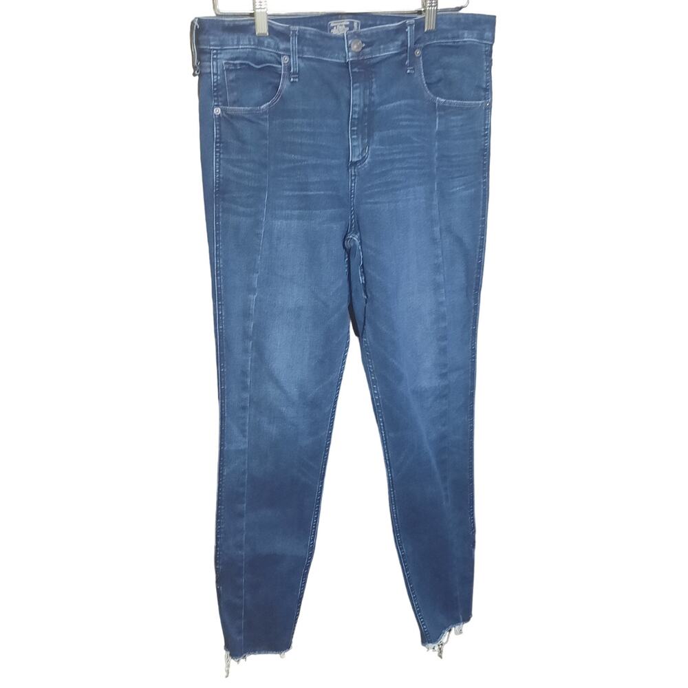 Abercrombie & Fitch Simone High-Rise Super Skinny Womens Jeans Size 12P/31
